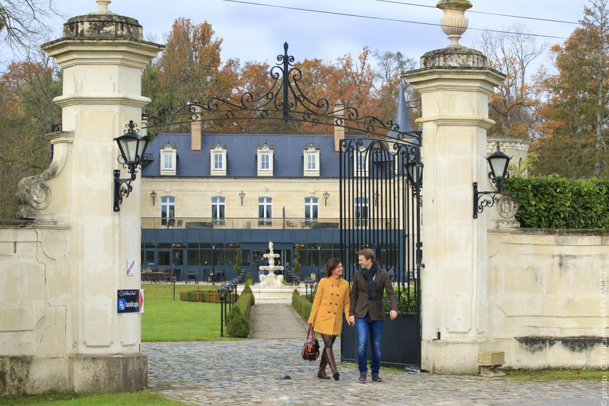 Bed and Breakfast Chateau De Breuil Bruyères-et-Montbérault Zewnętrze zdjęcie