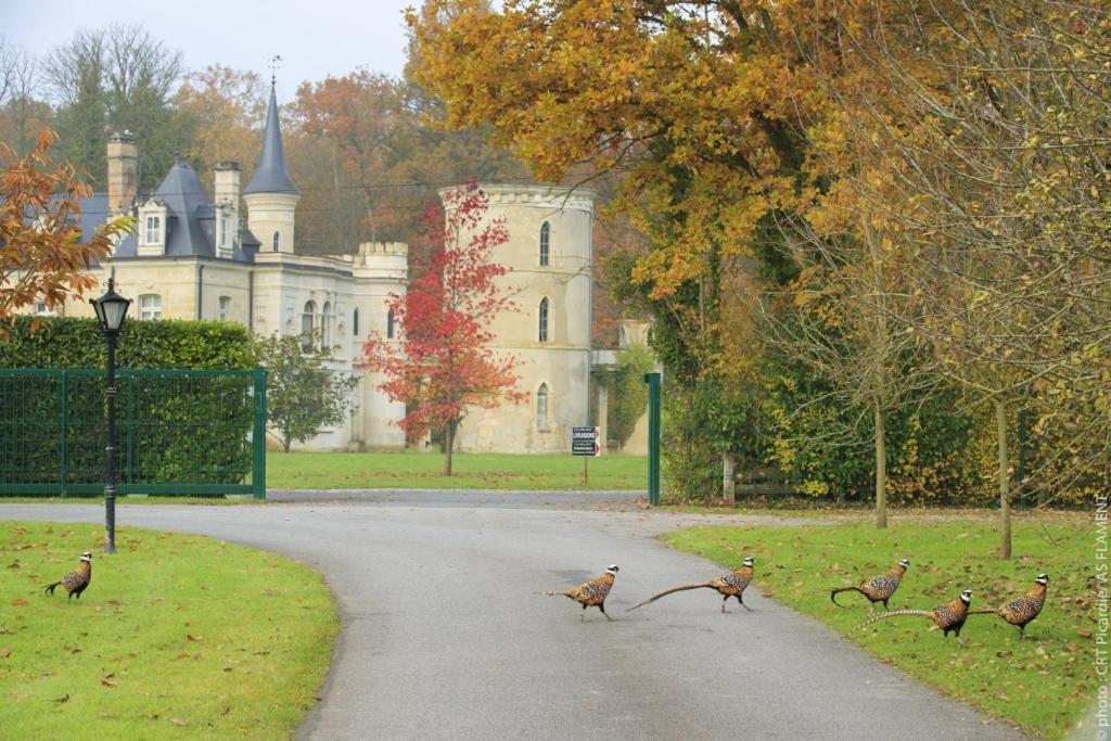 Bed and Breakfast Chateau De Breuil Bruyères-et-Montbérault Zewnętrze zdjęcie