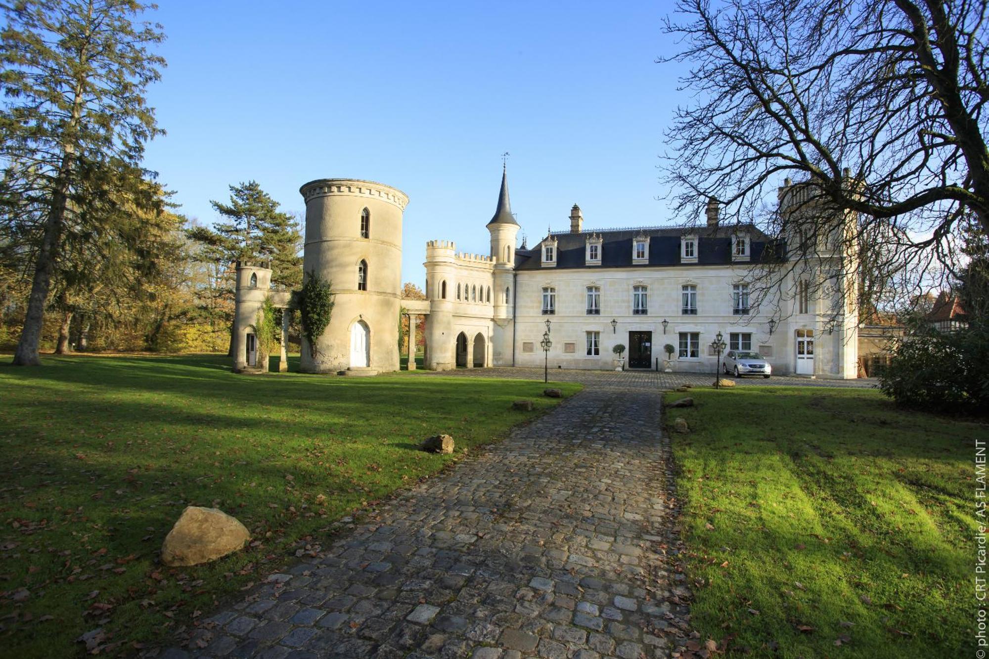 Bed and Breakfast Chateau De Breuil Bruyères-et-Montbérault Pokój zdjęcie
