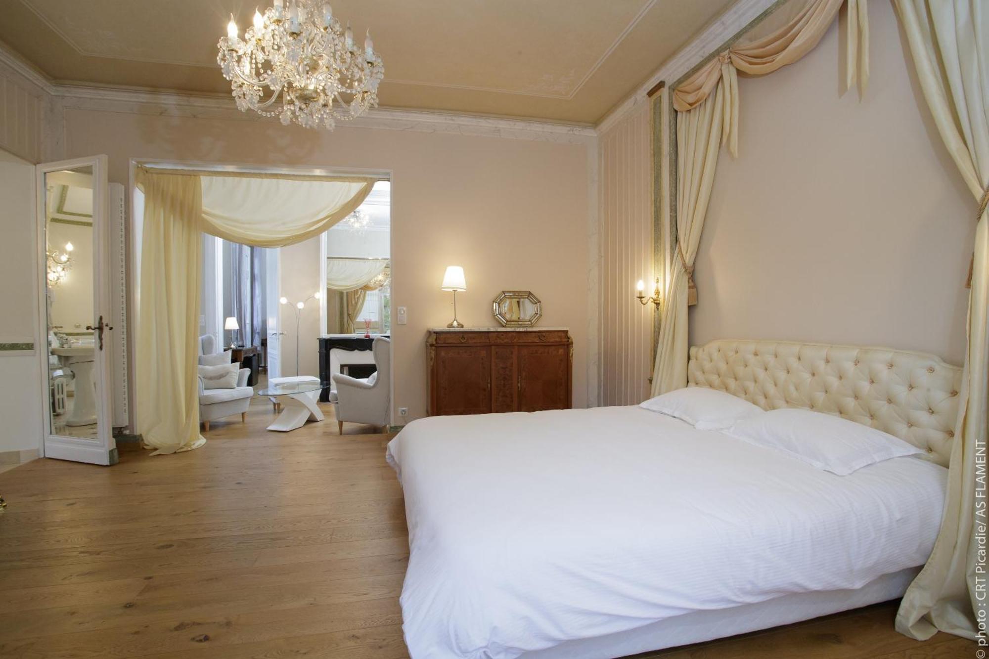 Bed and Breakfast Chateau De Breuil Bruyères-et-Montbérault Pokój zdjęcie