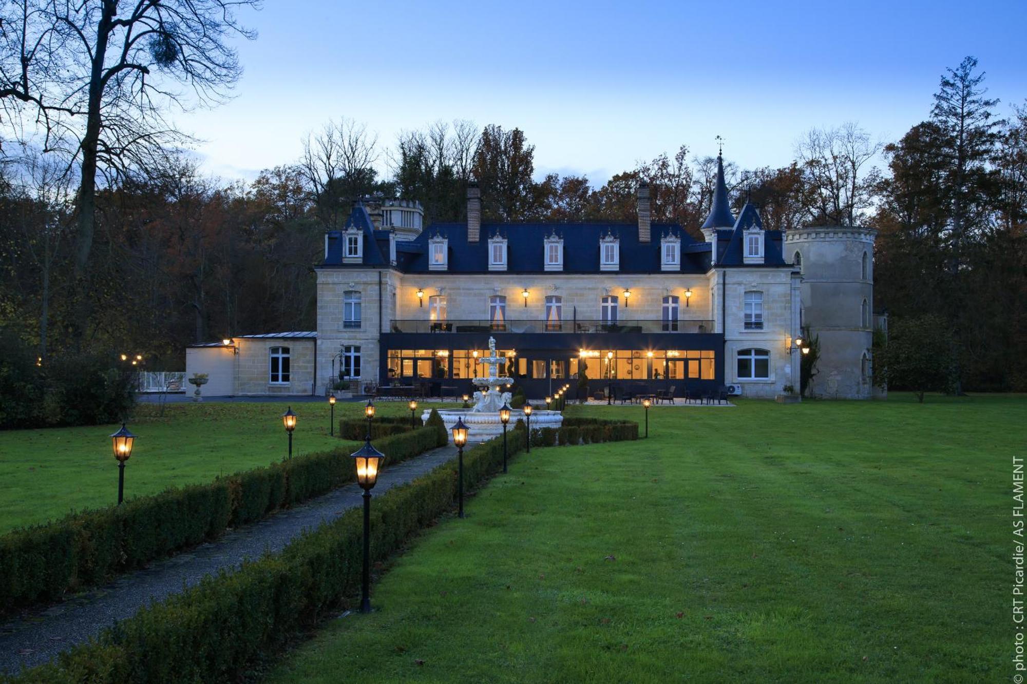 Bed and Breakfast Chateau De Breuil Bruyères-et-Montbérault Zewnętrze zdjęcie
