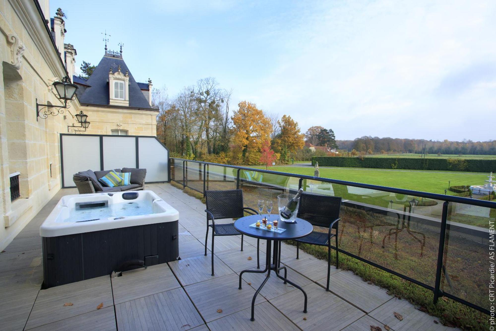 Bed and Breakfast Chateau De Breuil Bruyères-et-Montbérault Pokój zdjęcie