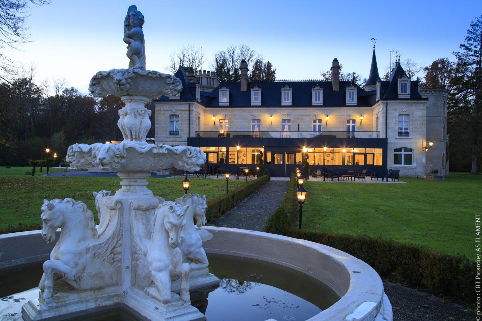 Bed and Breakfast Chateau De Breuil Bruyères-et-Montbérault Zewnętrze zdjęcie