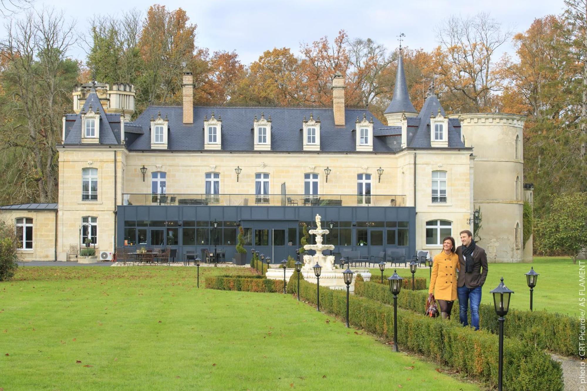 Bed and Breakfast Chateau De Breuil Bruyères-et-Montbérault Zewnętrze zdjęcie